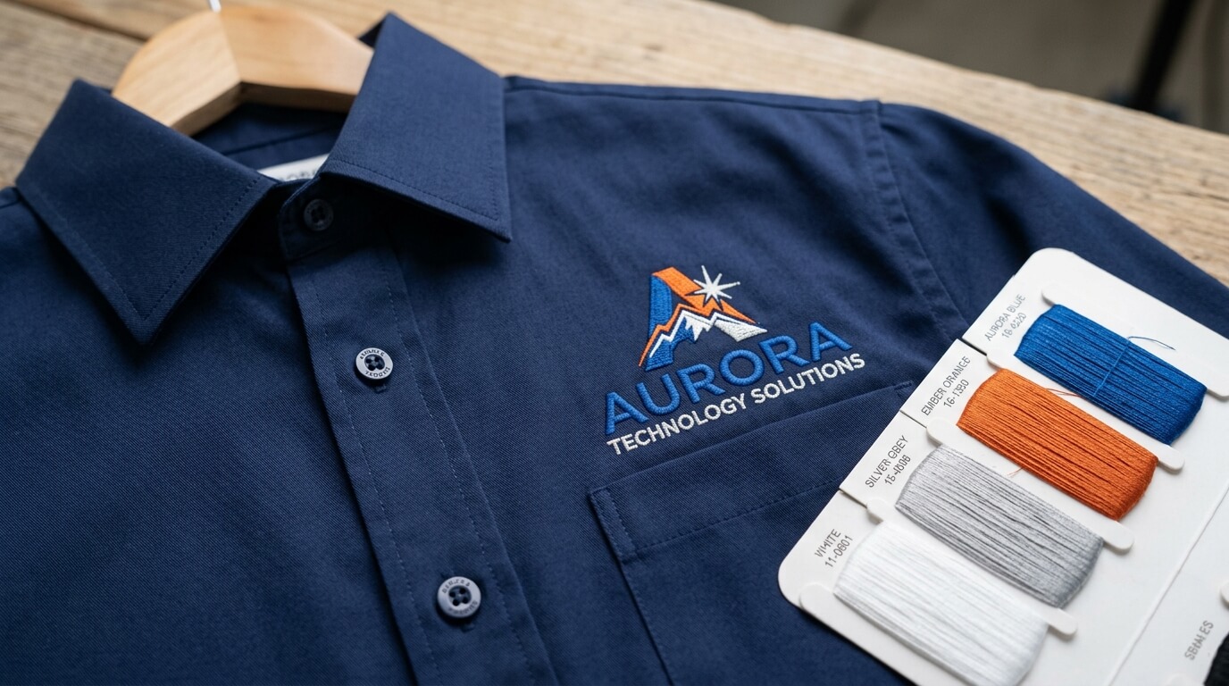 Custom Logo Uniform Shirts: Embroidery vs Screen Print vs Heat Transfer