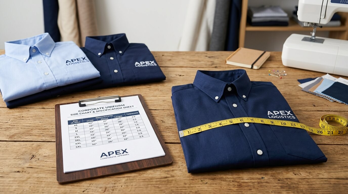 Uniform Shirt Sizing & Fit: A Buyer’s Guide for Bulk Orders